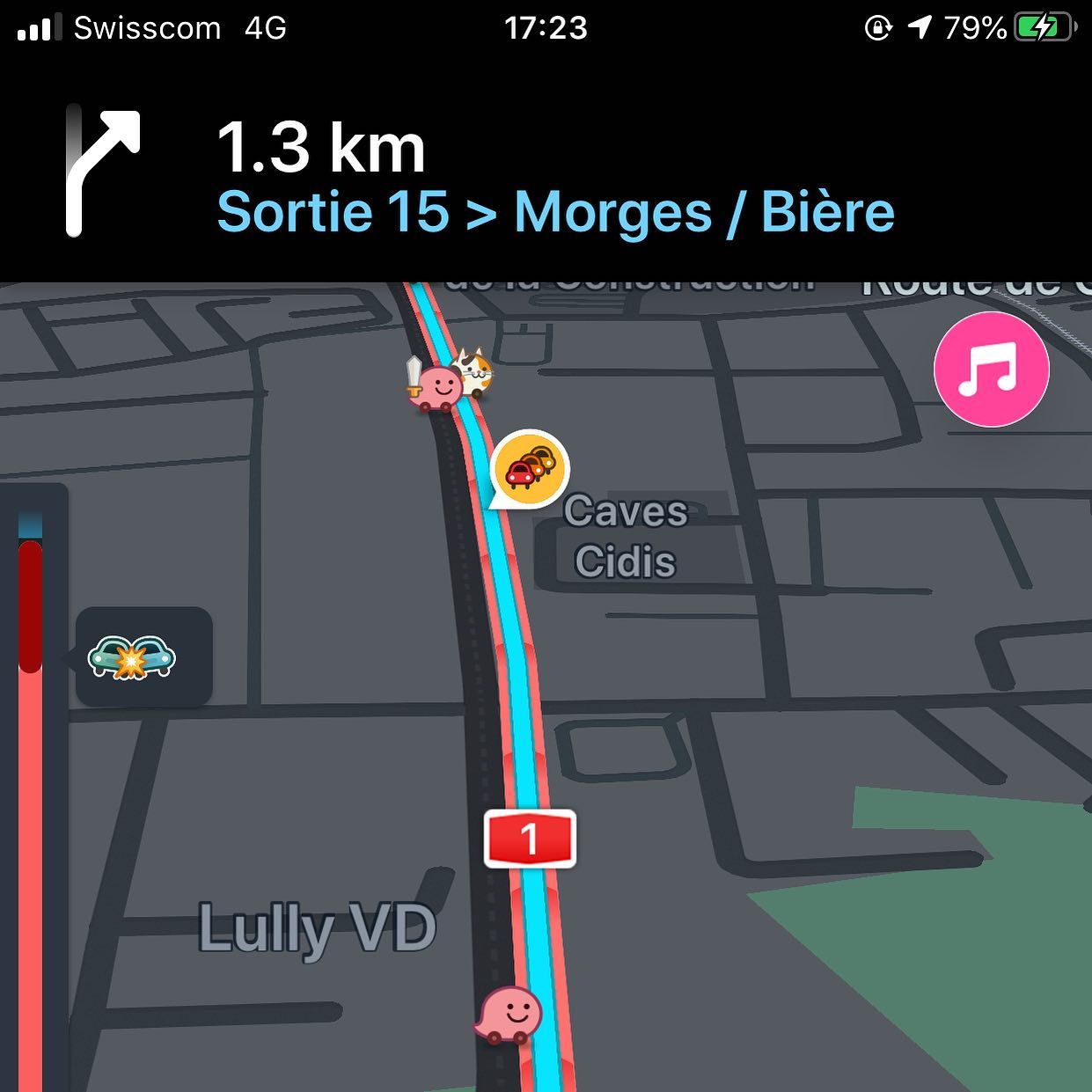 Quand le GPS te dit de prendre une biÃ¨re. ;-)
