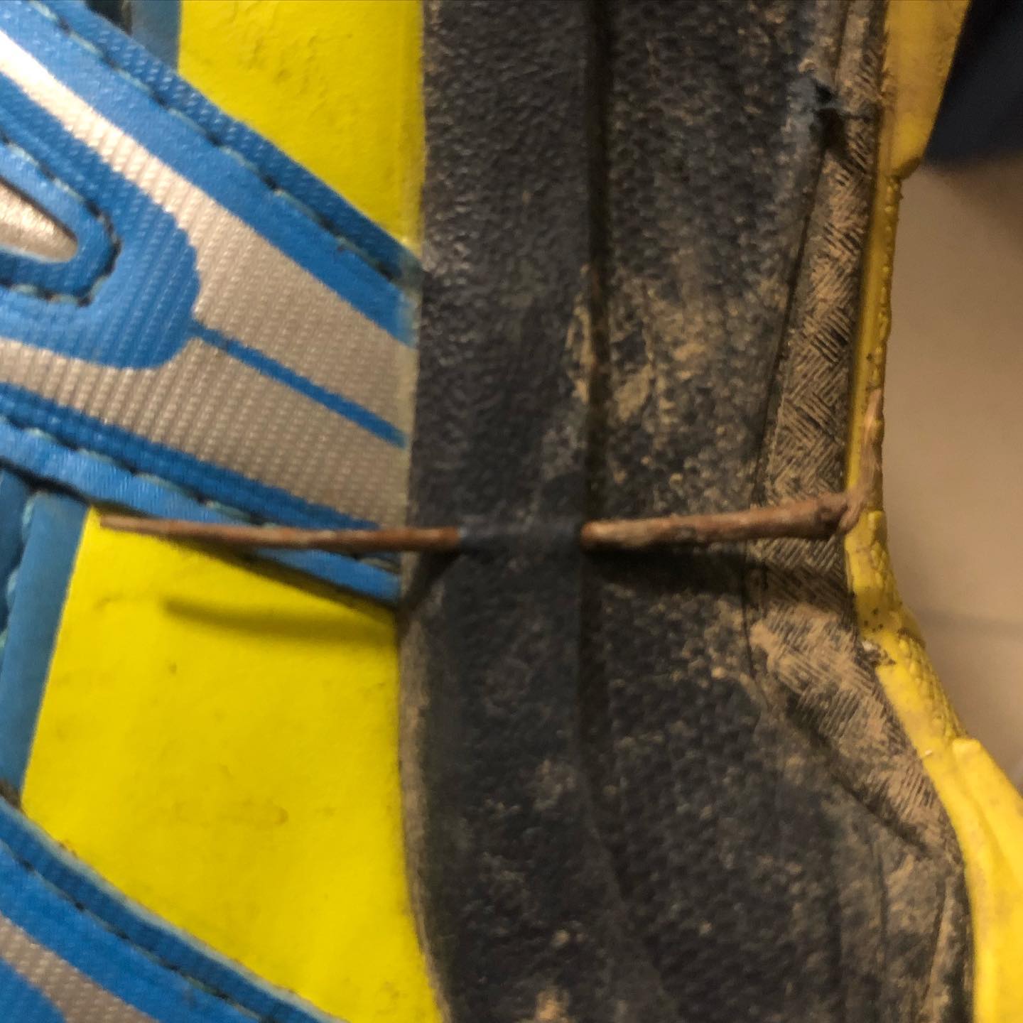 Imagine if I had been barefoot on that day.