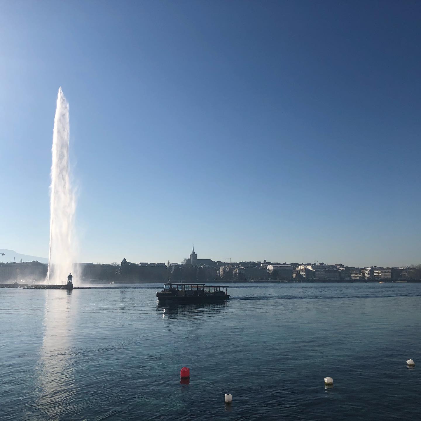 People were swimming today.