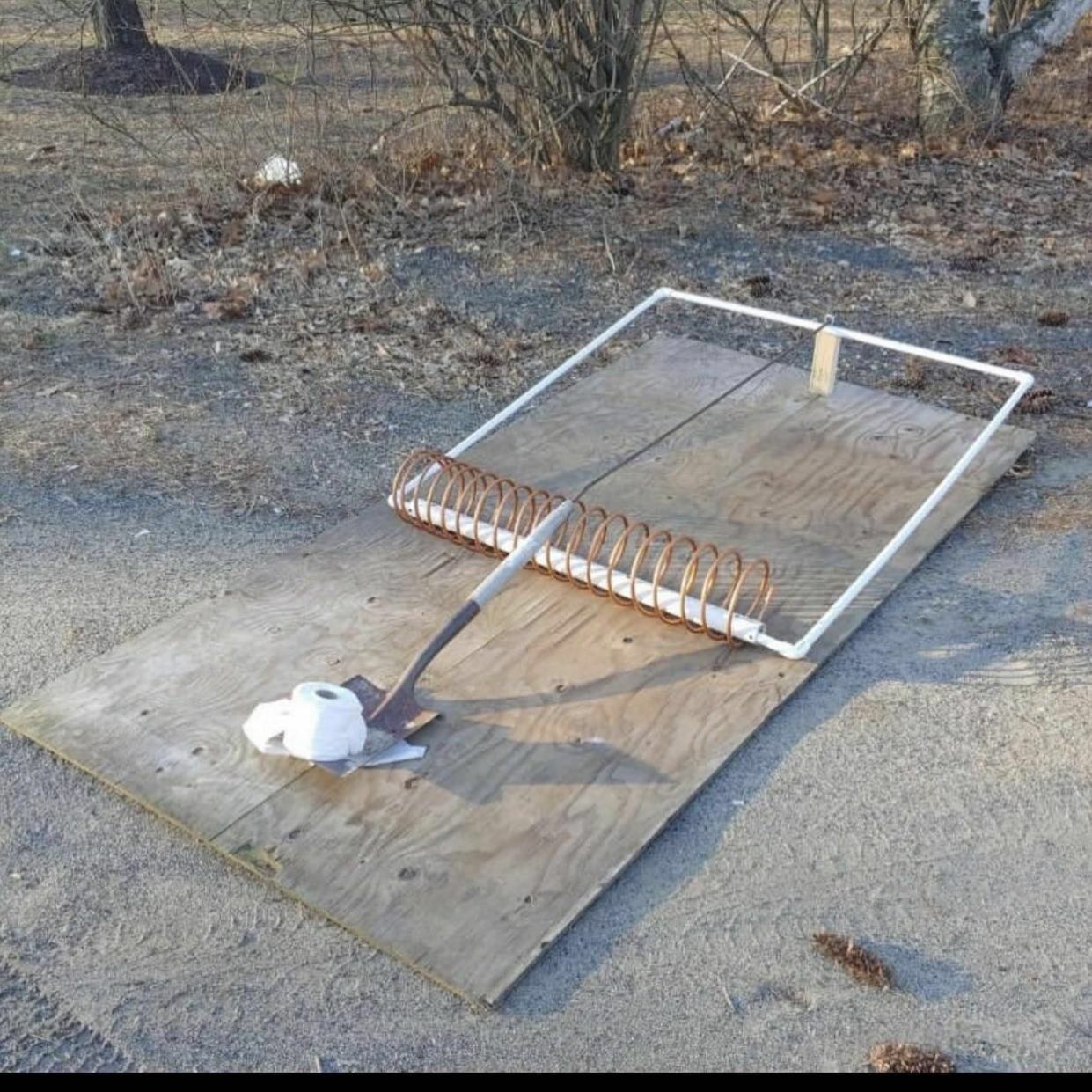 Trap a toilet paper hoarder with this solution.