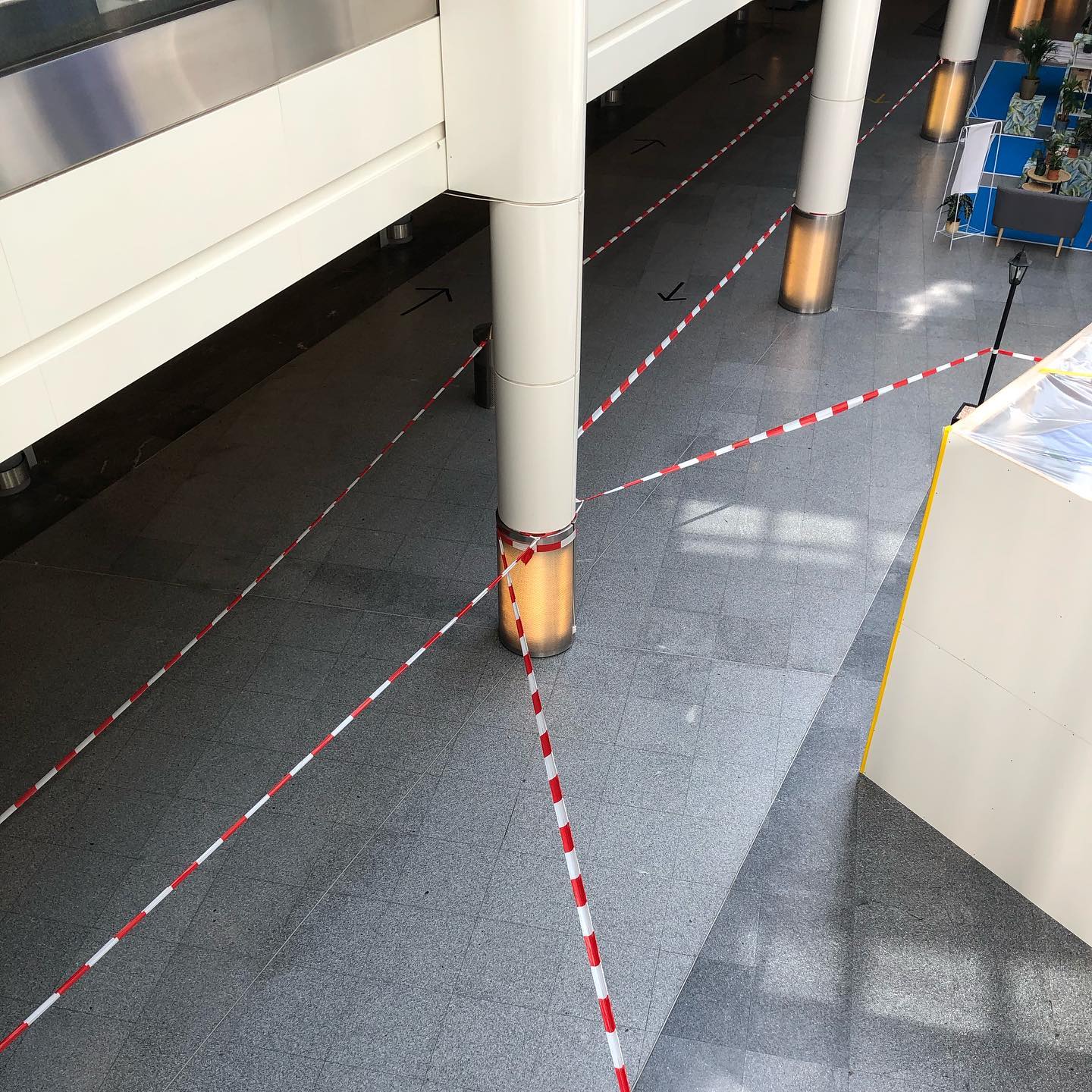 Get that music festival feel at the shops during the pandemic ;-)