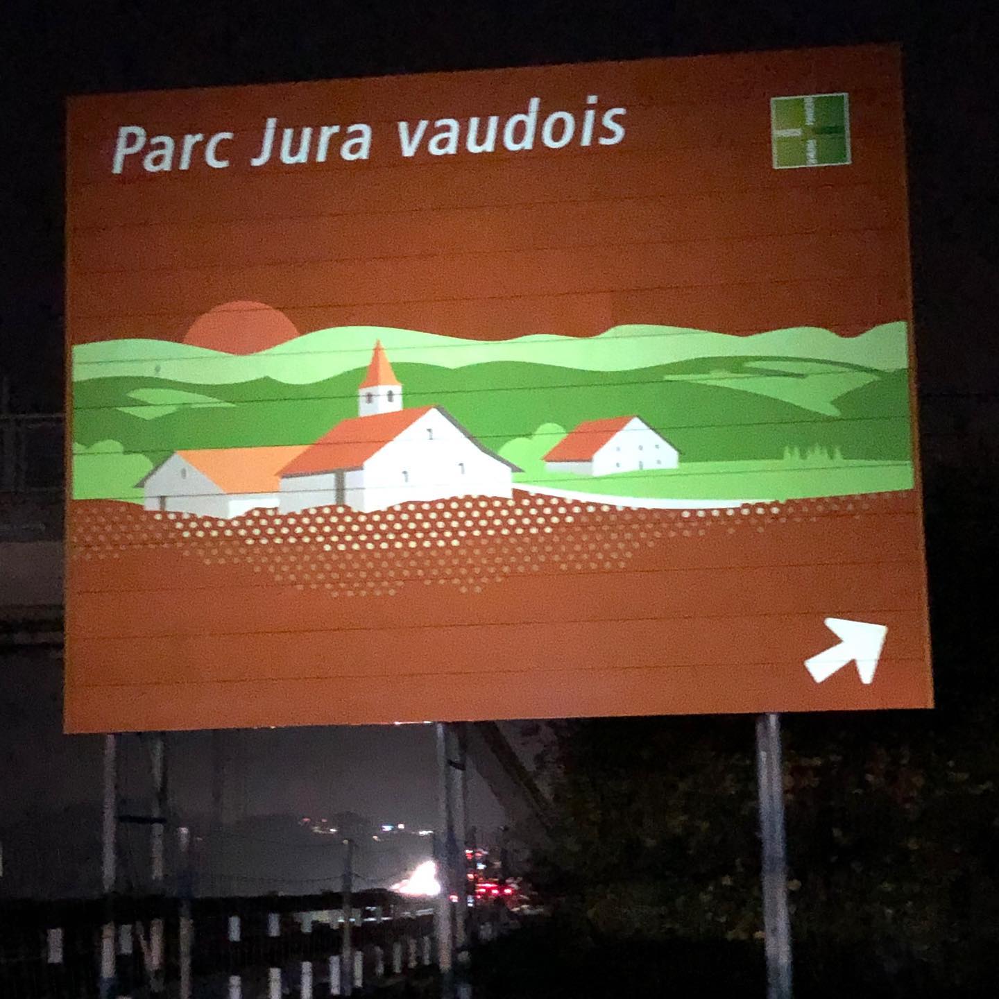 Afternoon walk, but the sun set early.