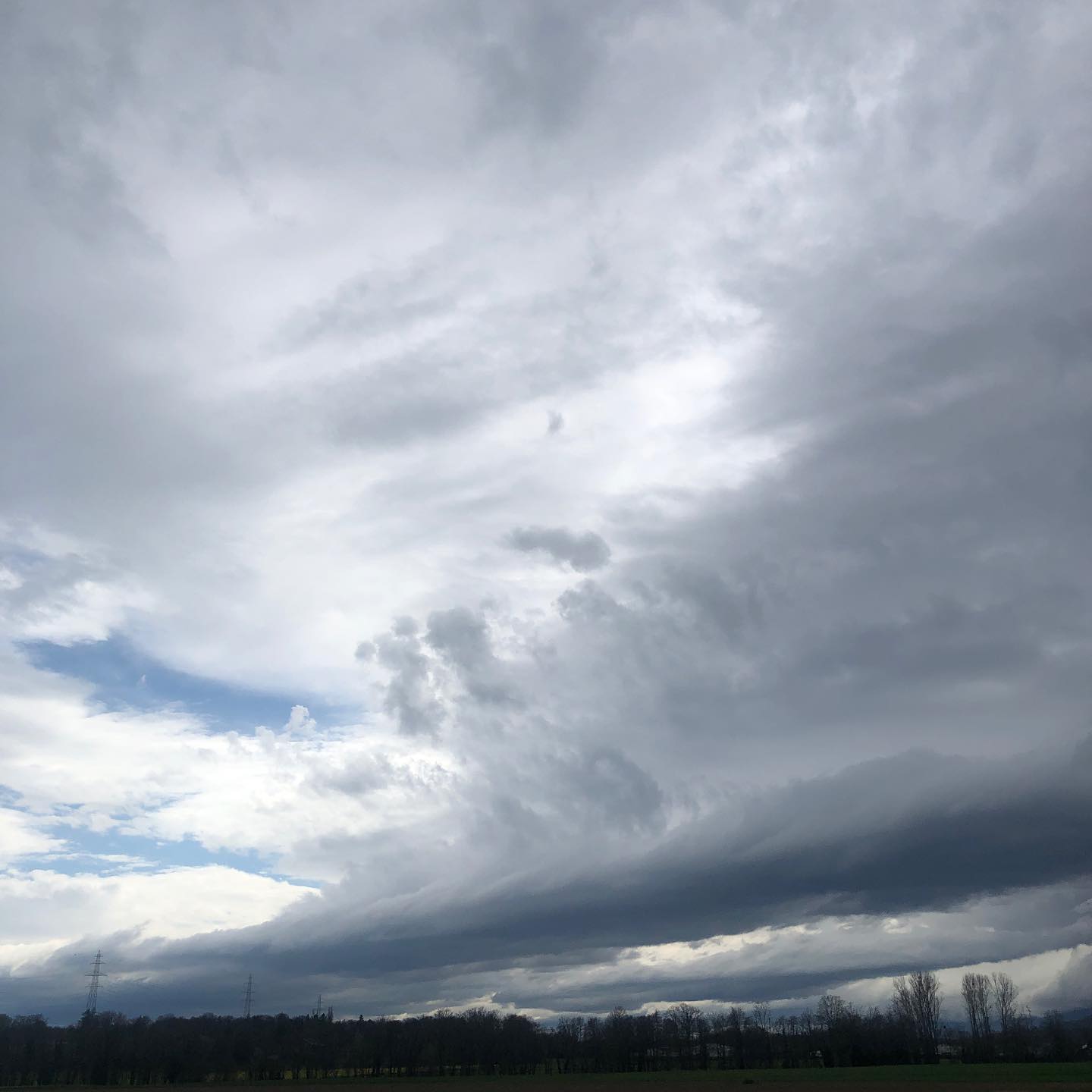 Clouds, for a change. Still waiting for proper rain.